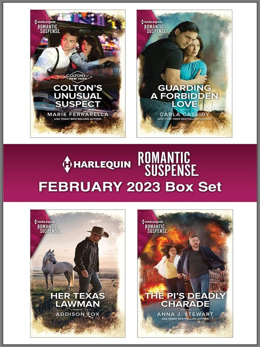 Title details for Harlequin Romantic Suspense February 2023--Box Set by Marie Ferrarella - Wait list